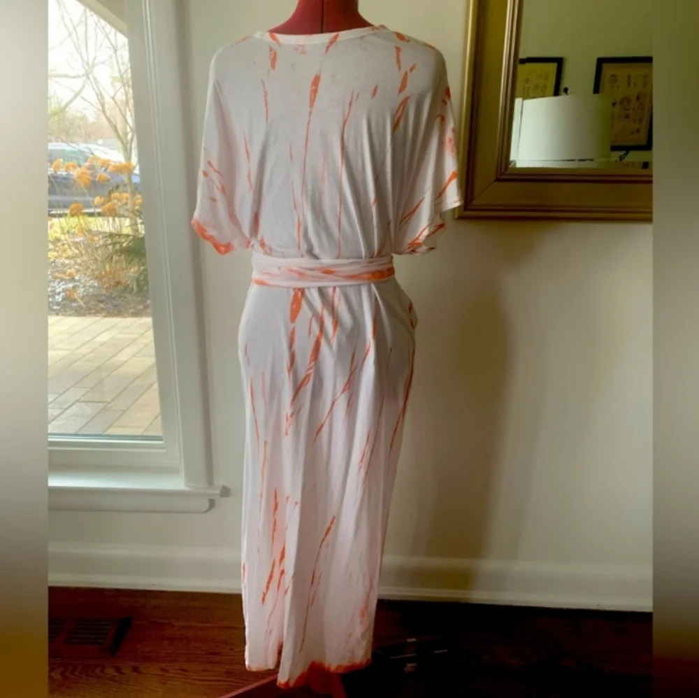 ZARA Cotton Maxi T-Shirt Dress - Picture 6 of 9